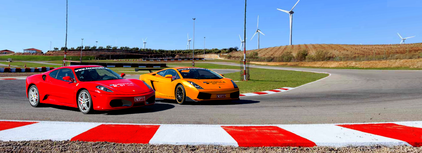 Conducir un Ferrari en el Circuito de Campillos con Formula GT Experience